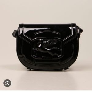 Etro Pegaso Patent Leather Crossbody Bag